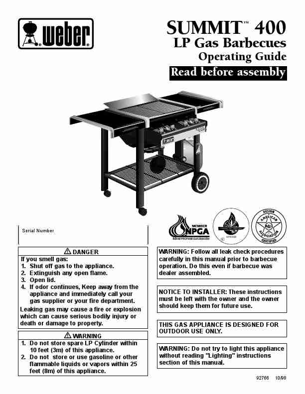 Weber Gas Grill 400-page_pdf